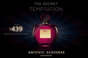 Музыка (текст) из рекламы Antonio Banderas — The Secret Temptation (2017)