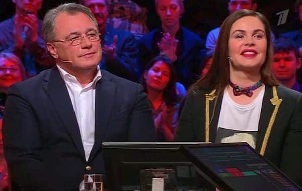 Душан Перович и Екатерина Андреева. Фото: Первый канал