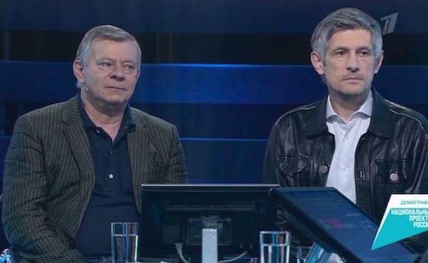 Вадим Андреев и Денис Бургазлиев (sprintotvet.ru). Фото: Первый канал